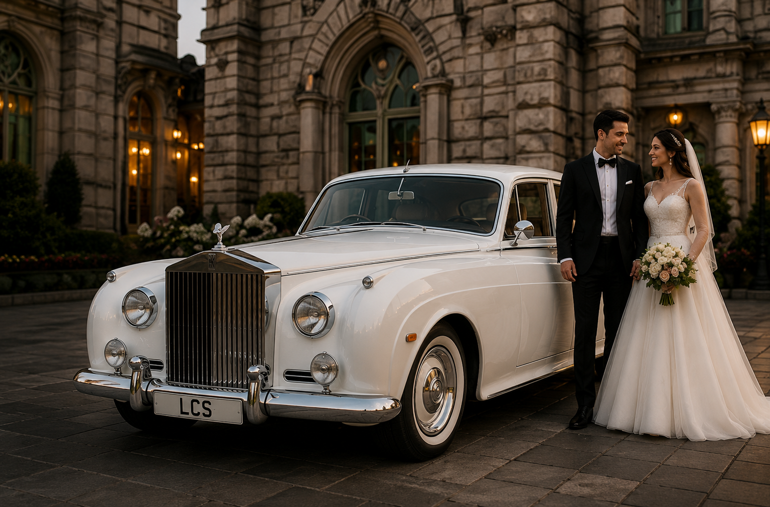 Luxury Wedding Chauffeur Car Hire London