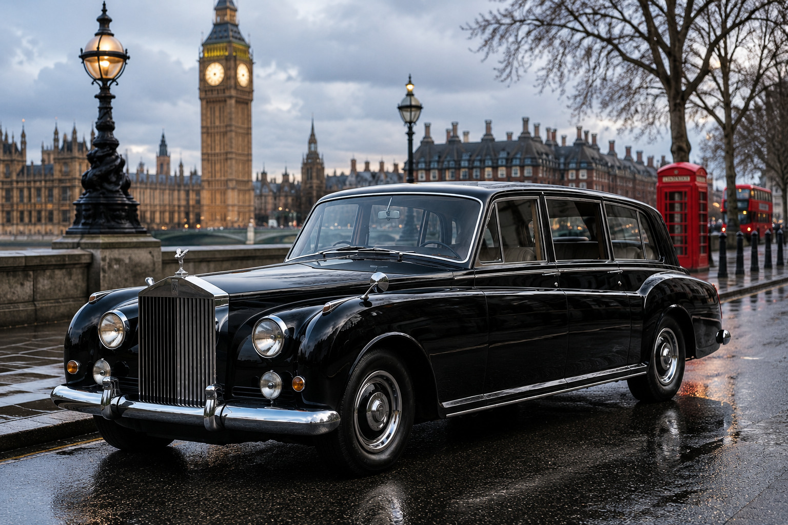 Luxury corporate chauffeur transportation for London business events