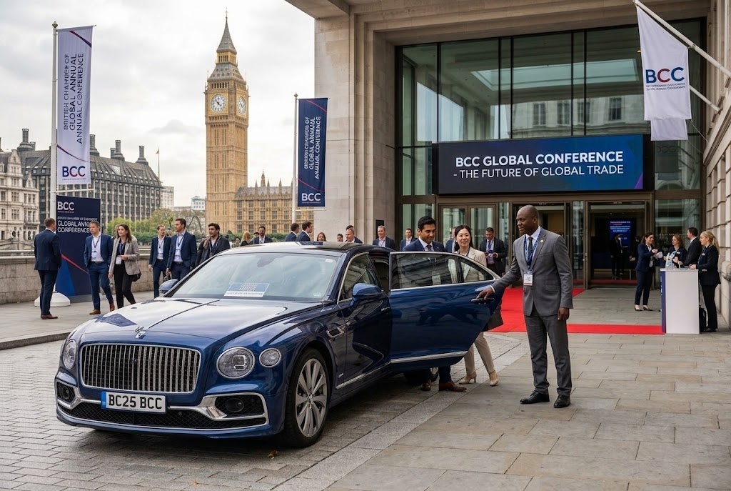 British Chambers of Commerce Global Annual Conference Chauffeur Service