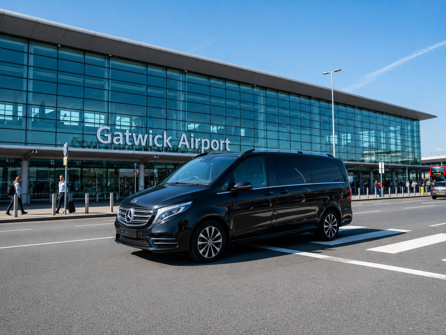 Gatwick Airport Chauffeur Service in action