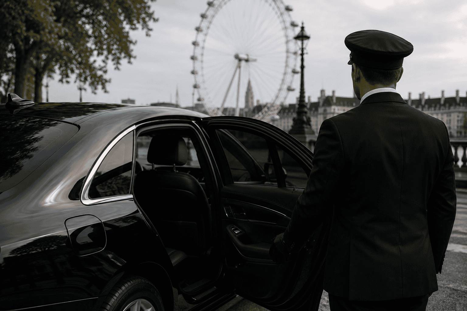 Professional private chauffeur service for Westminster London