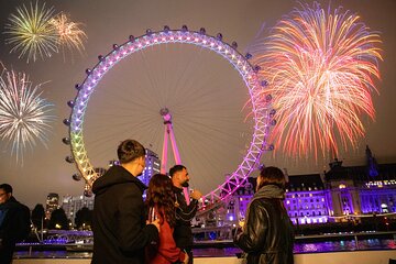 New Year's Eve Fireworks chauffeur service London for luxury travel on 31 December 2026