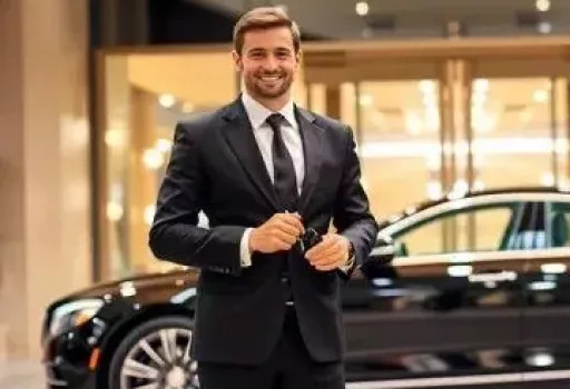Corporate business meetings chauffeur service hire Mayfair London